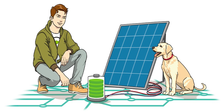 Metti in circolo l’energia che ti circonda Metti in circolo l’energia che ti circonda