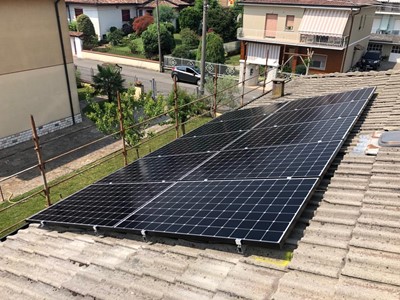 Fotovoltaico 4 kW con Batteria da 5 kWh